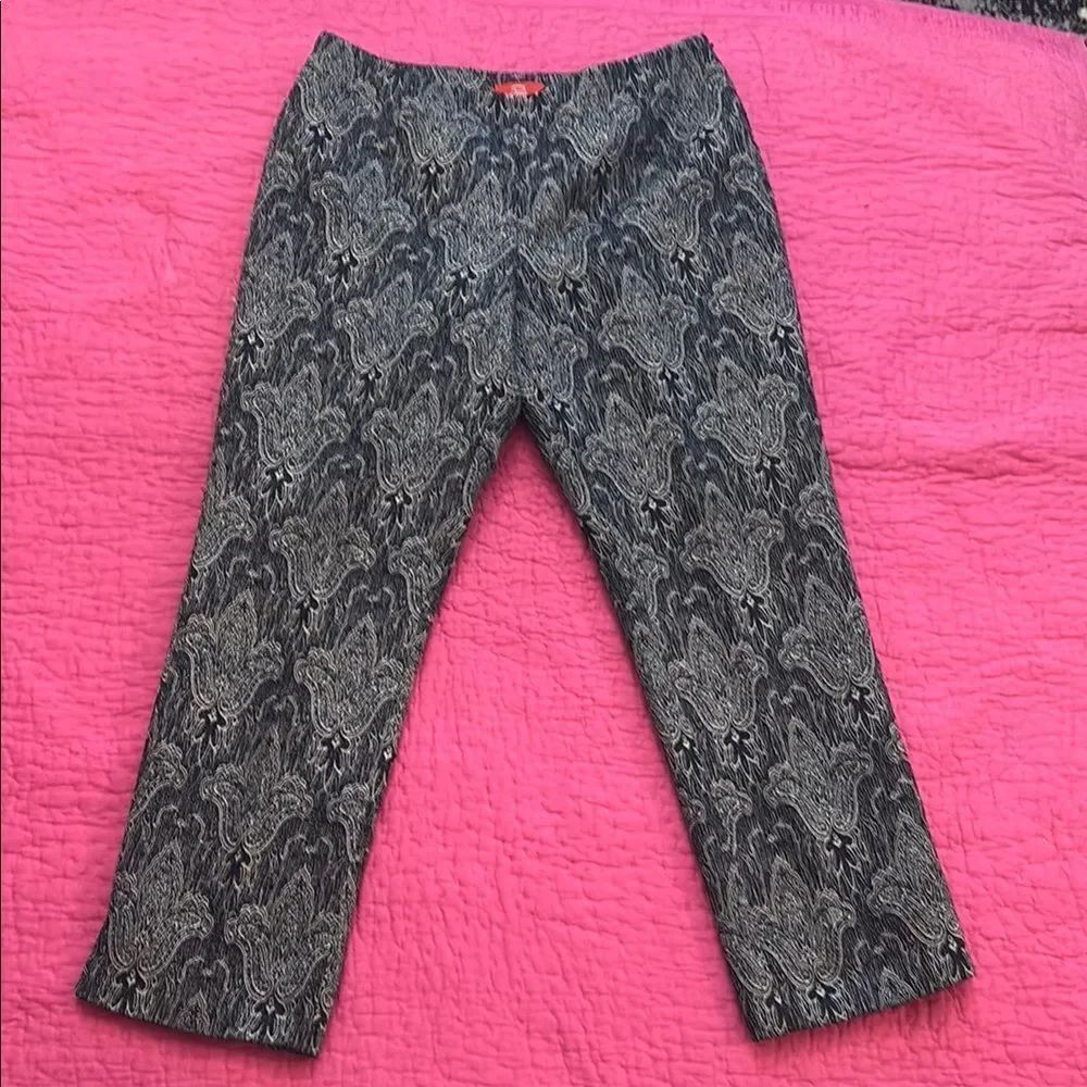 Oscar de la Renta Patterned Trousers, US10